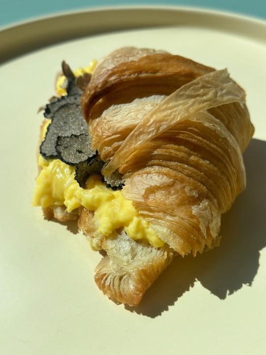 Truffle Egg & Cheese croissant