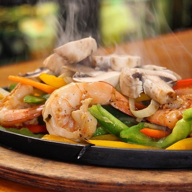 Shrimp Fajitas