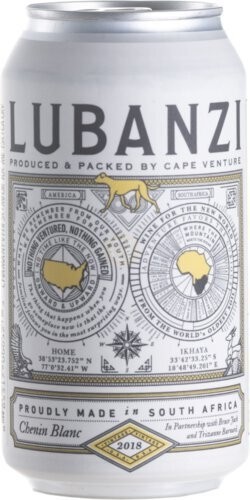 Lubanzi Chenin Blanc 12oz can