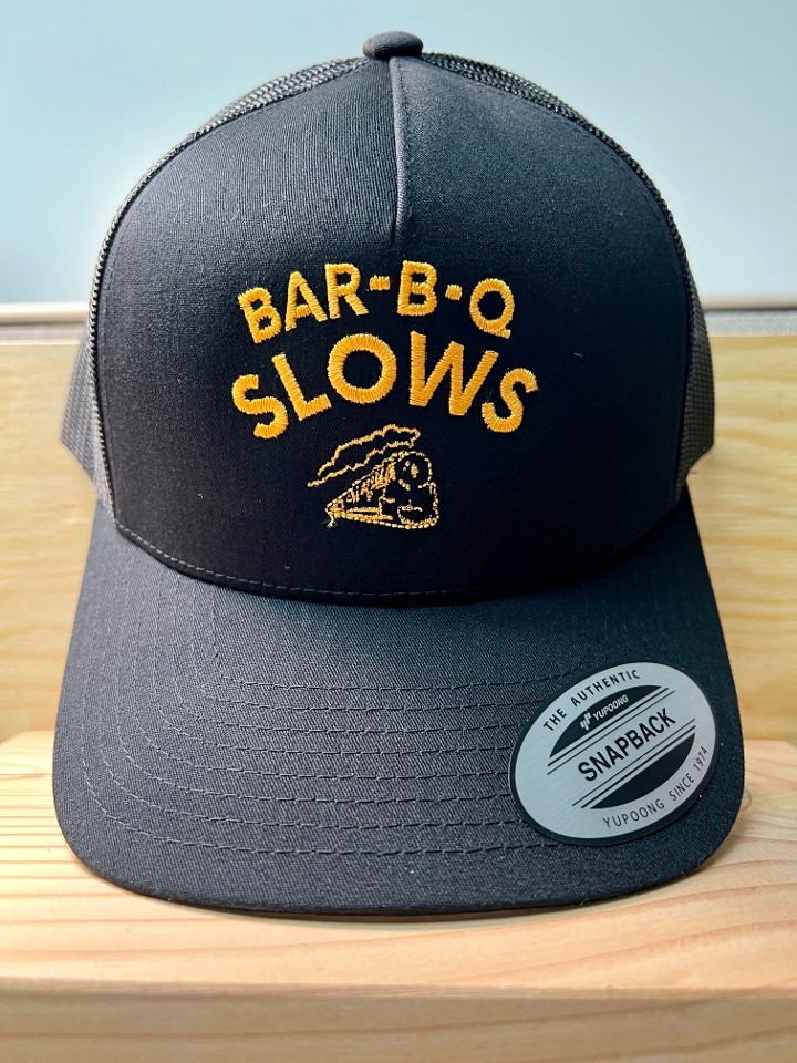 Gold Embroidered Retro Trucker