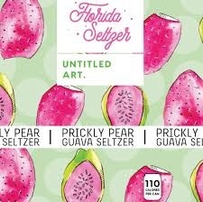 Untitled Art Prickly Pear Guava, 12oz can hard seltzer (5% ABV)