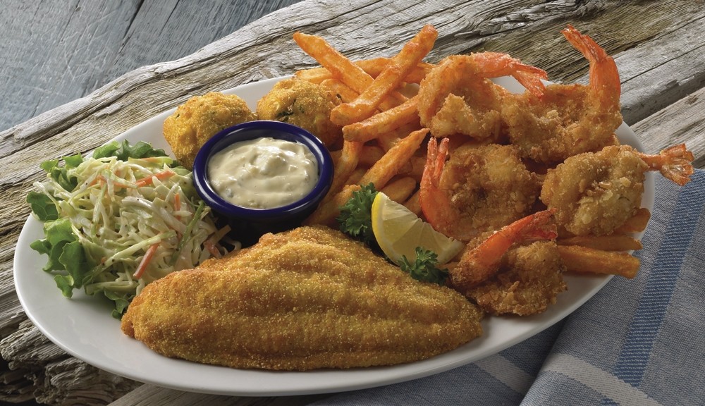 Southern Fried Seafood Platter