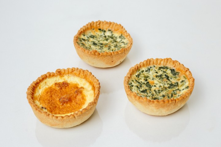 3" Spinach Quiche