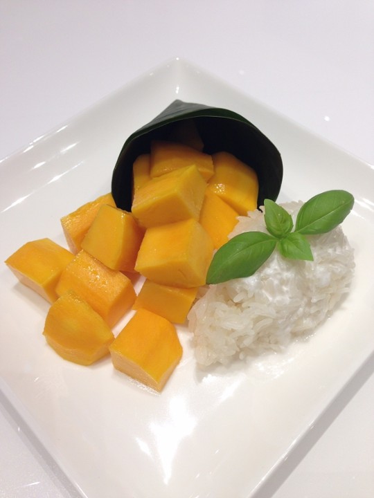 Mango with Sticky Rice (Seasonal)