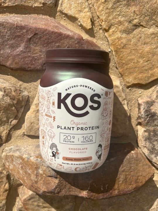 KOS Plant Based Chocolate Protein Powder - 30 Servings