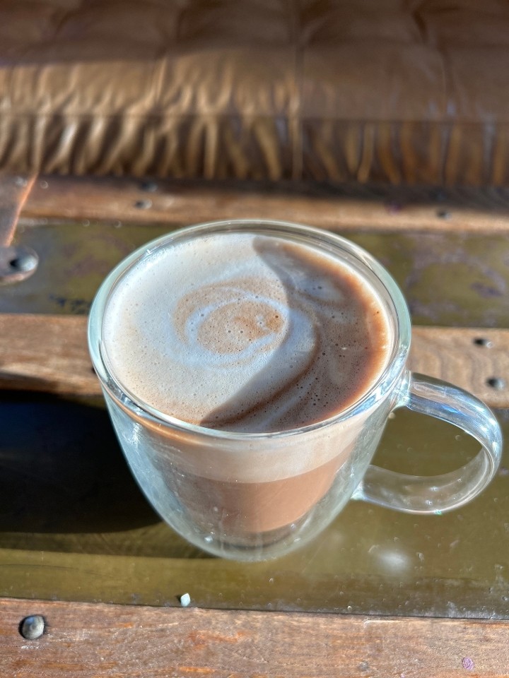 Mushroom Hot Chocolate Latte