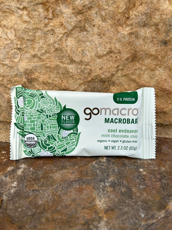 GoMacro Mint Chocolate Chip Bar
