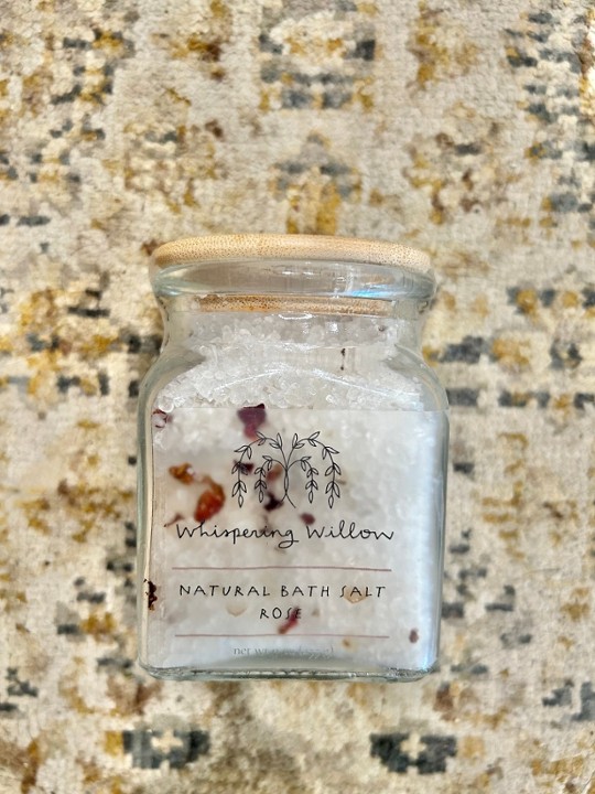 Natural Bath Salt - Rose