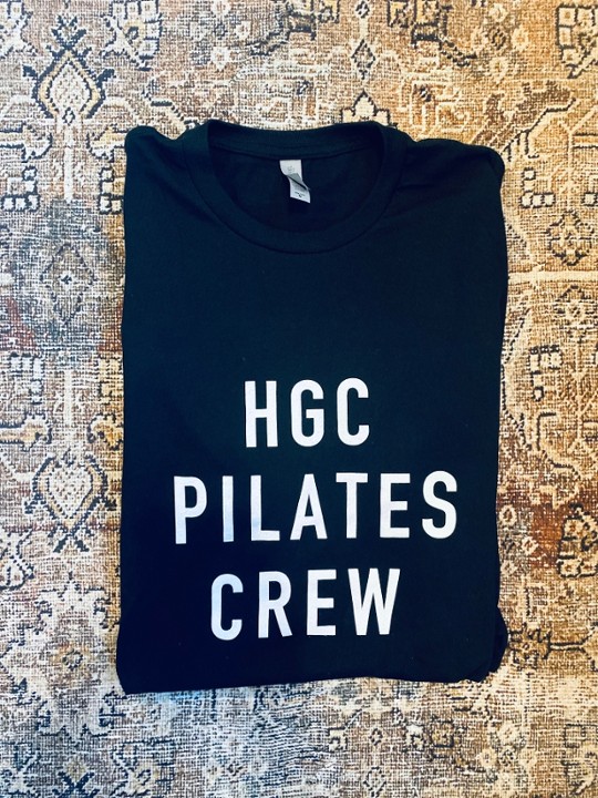 HGC Pilates Black Tee- SM