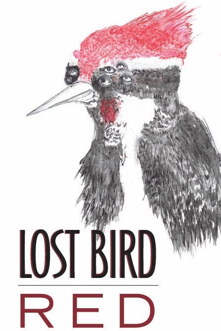Lost Bird Red - Glass