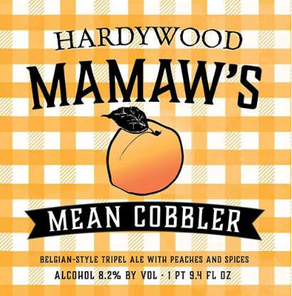 Mamaw's Mean Cobbler (8.2% ABV)