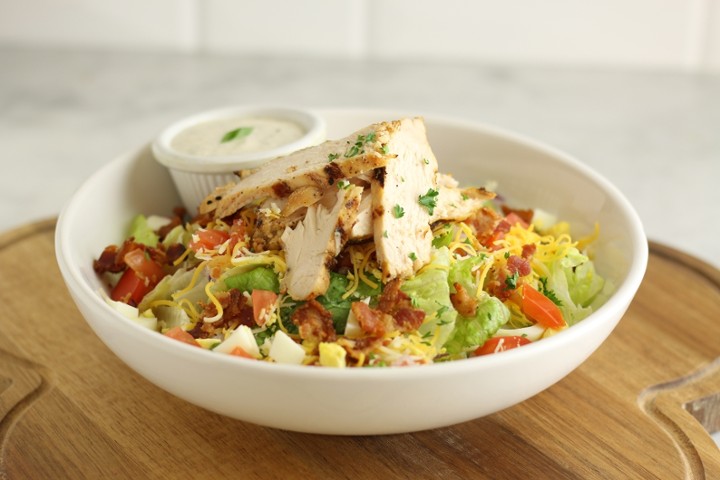 Grilled Chicken Club Salad (Ind.)