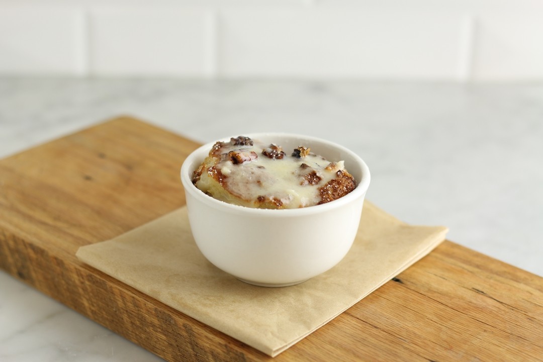 Bread Pudding with Rum Sauce   (Ind.)