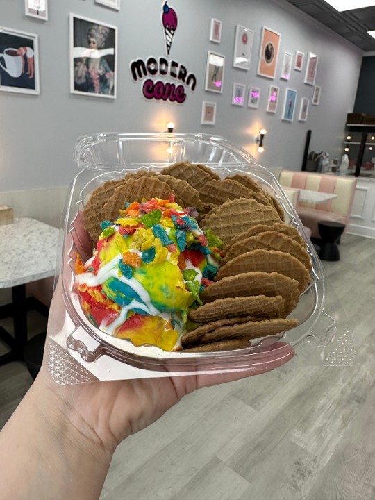 Personal Ice Cream Nachos