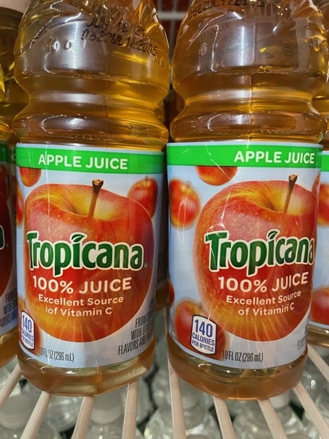 Tropicana Apple Juice 10oz