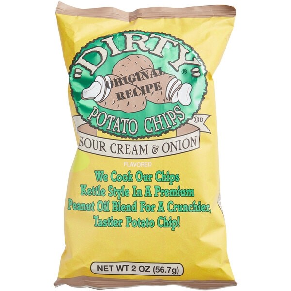 SOUR CREAM  & ONION DIRTY CHIPS