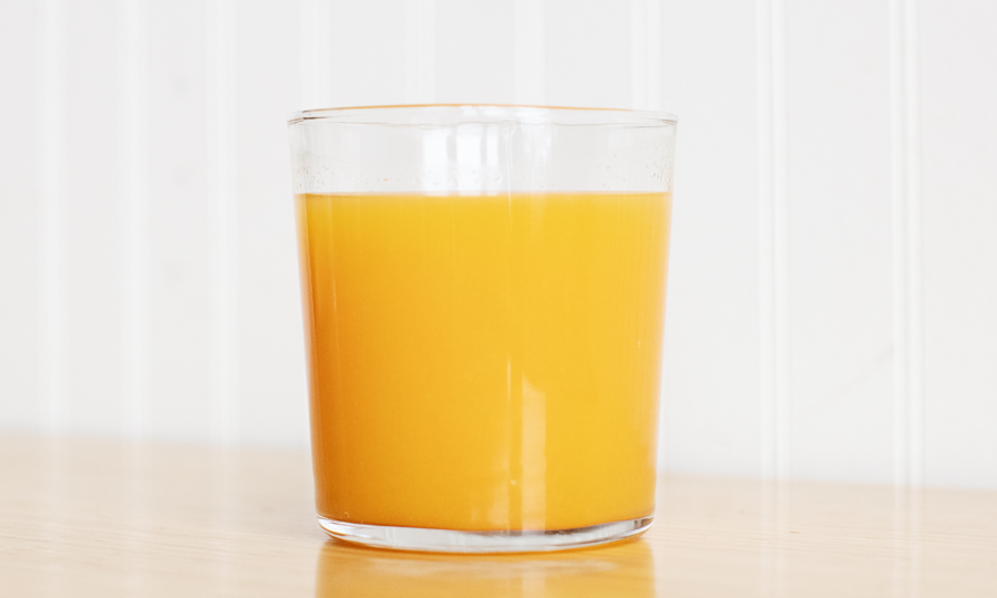 house squeezed orange juice
