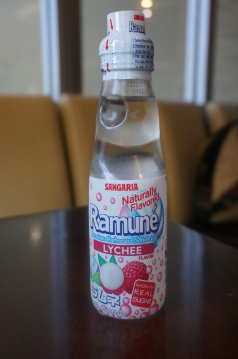 Lychee marble drink(Japanese soda)