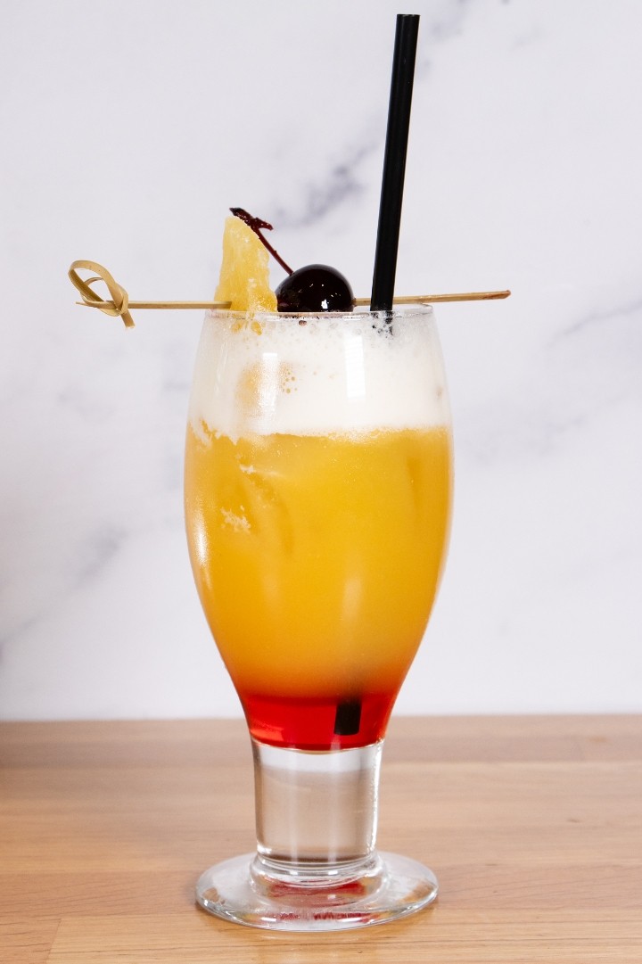 Pineapple Upside Down Mocktail
