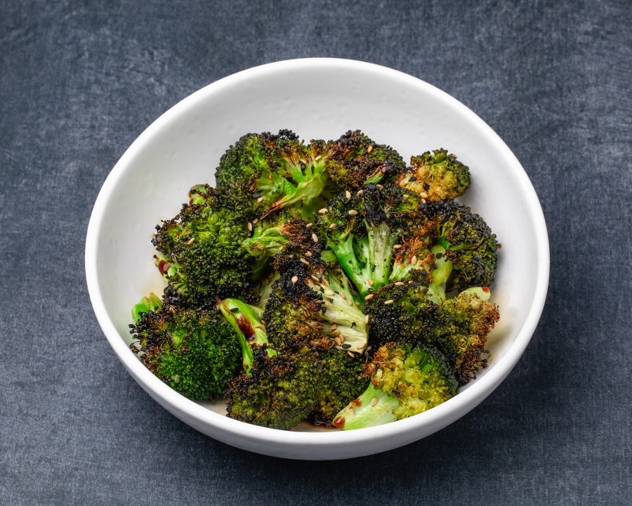 Yuzu-Soy Charred Broccoli