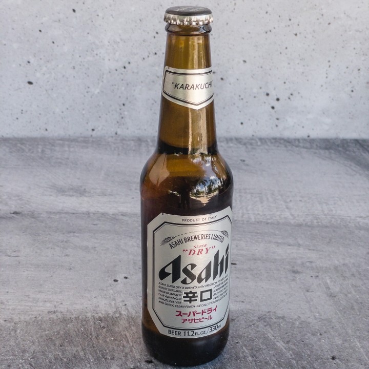 Asahi Super Dry Lager 11.2 oz. bottle (5.2% ABV)