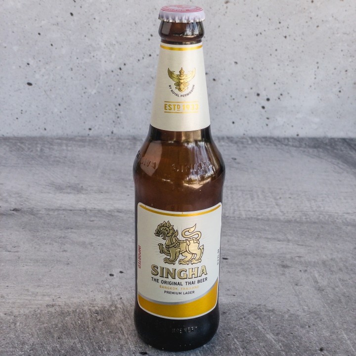 Singha Premium Lager 11.2 oz. bottle (5% ABV)