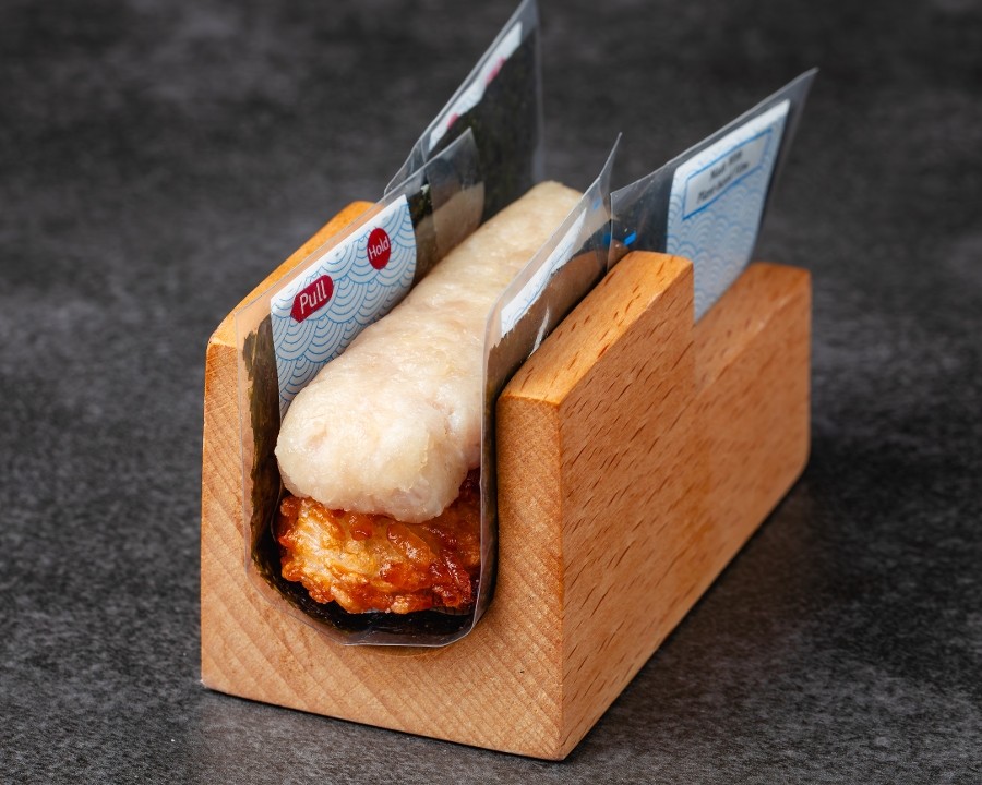 Japanese Spicy Hamachi Crispy Hand Roll