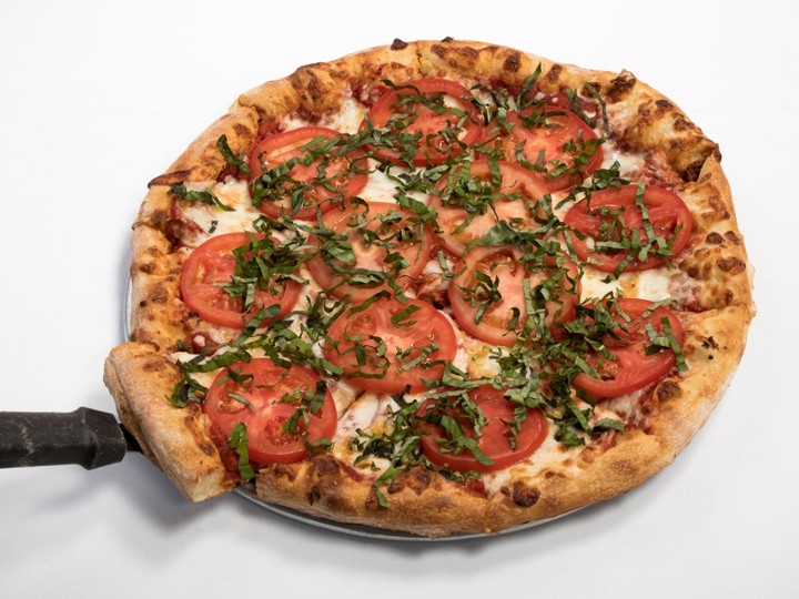 FRESH TOMATO. GARLIC. BASIL PIZZA -MD