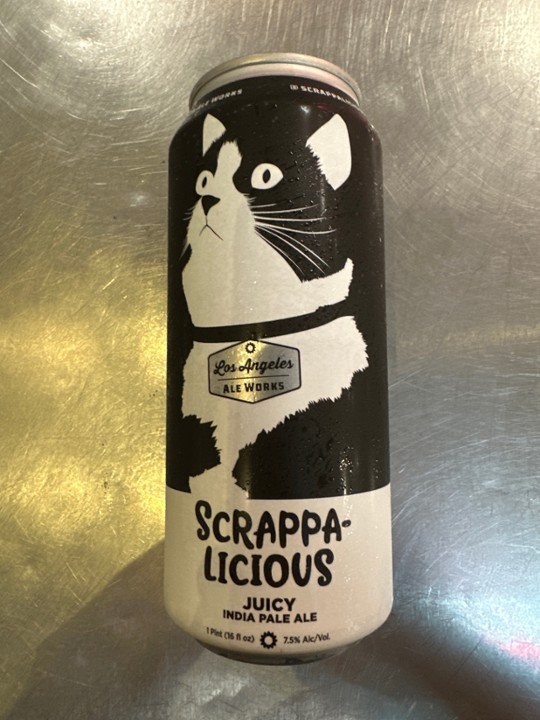 Scrappa-licious Juicy IPA  - LA Aleworks