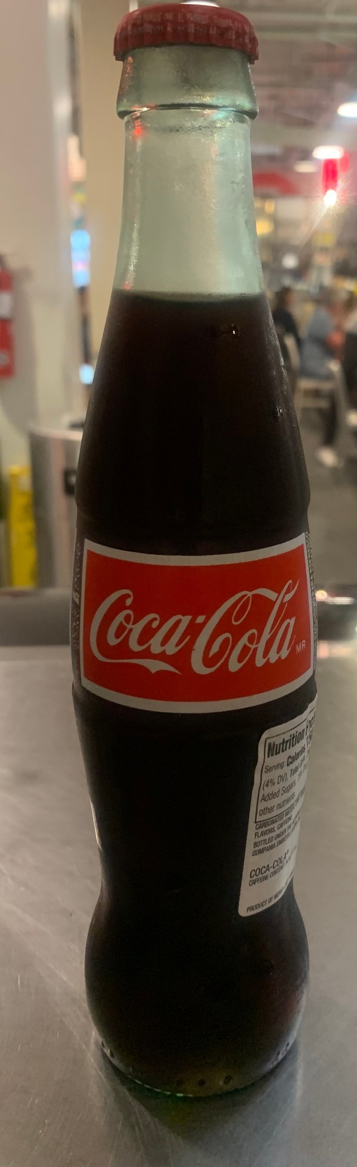 Glass bottle Coca-cola