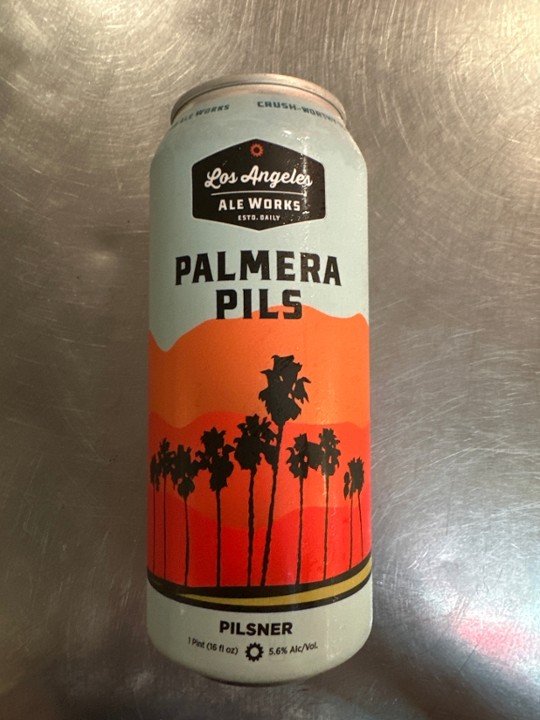 Palmera Pilsner  - LA Aleworks