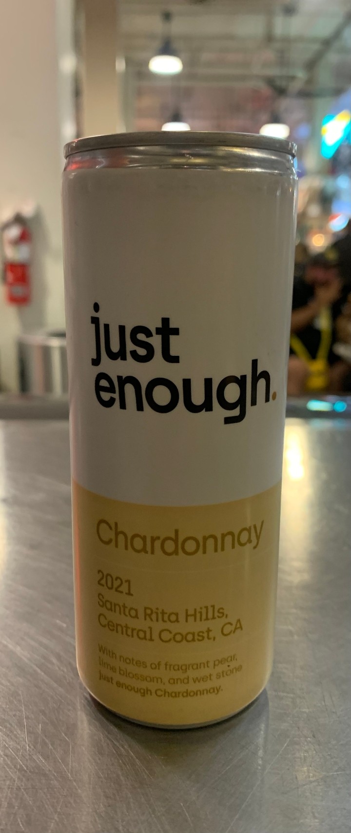 Just Enough Wines - Chardonnay