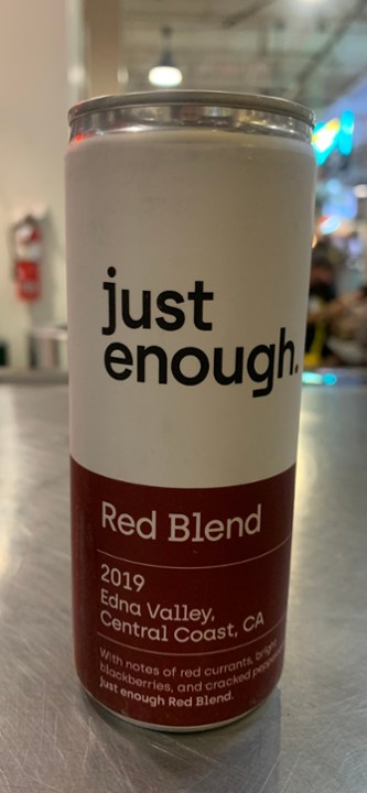 Just Enough Wines - Red Blend