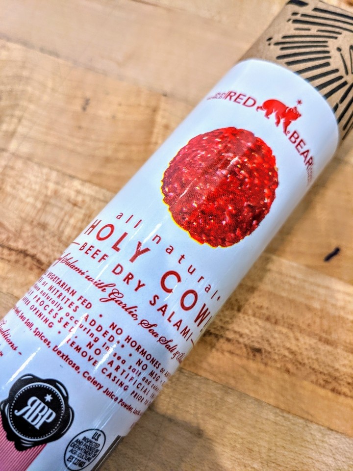 Red Bear Holy Cow Dry Beef Salami