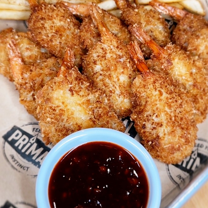 Fried Coconut Shrimp Basket