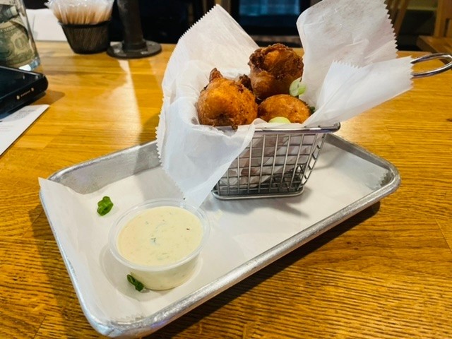 Cheddar Jalapeño Hush Puppies