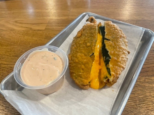 Crispy Fried Chili Relleno