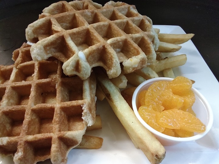 Waffle with Fries