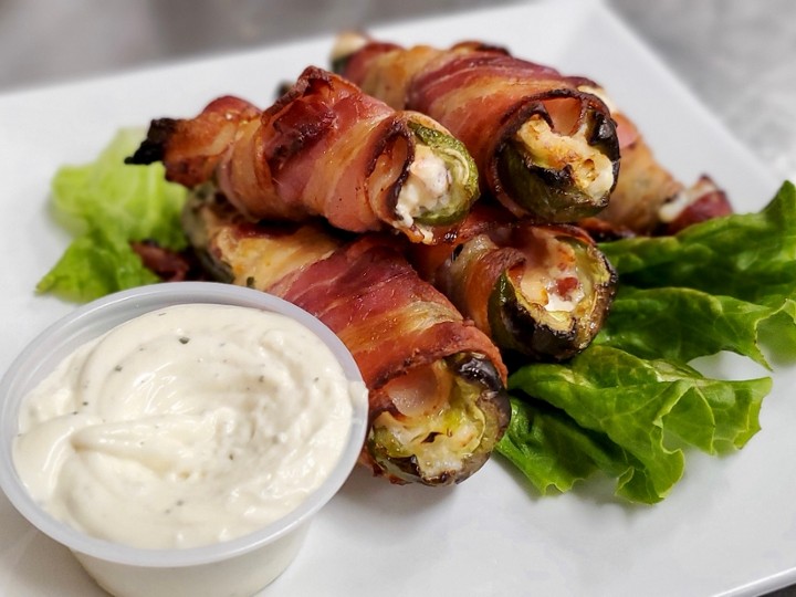 Bacon Wrapped Poppers