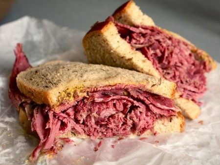 The BEST Corned Beef Sandwich