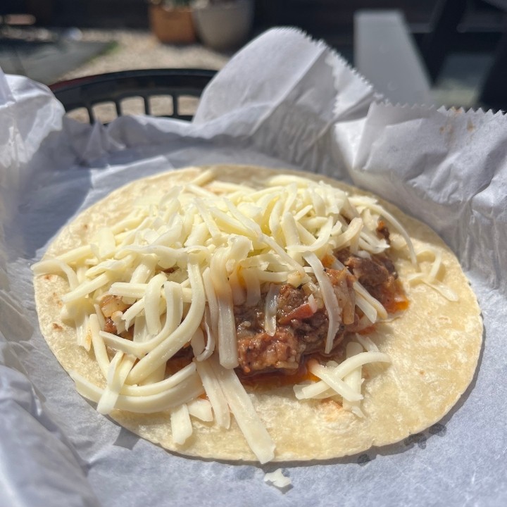 Kid's Beef (picadillo) Taco