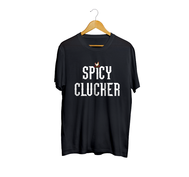 Spicy Clucker T Shirt Large