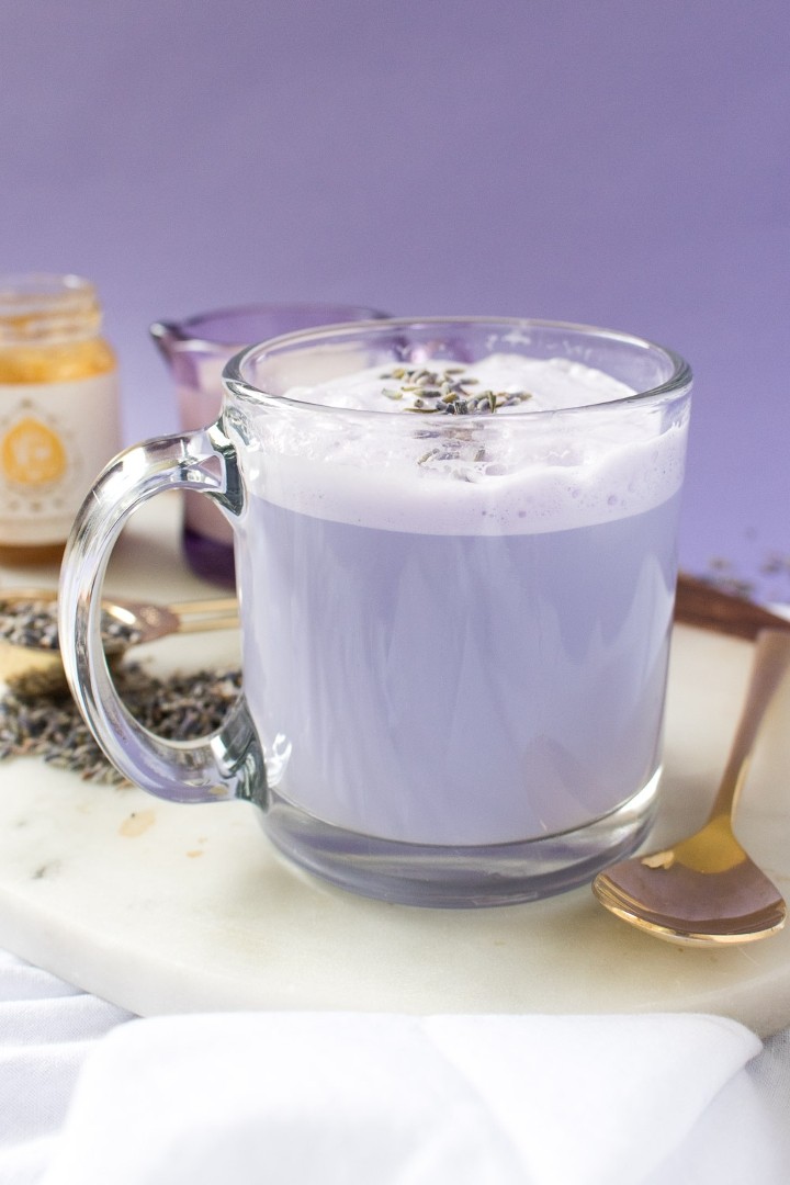 Earl Grey Lavender Tea Latte