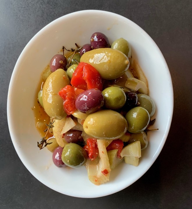 Marinated Italian Olives