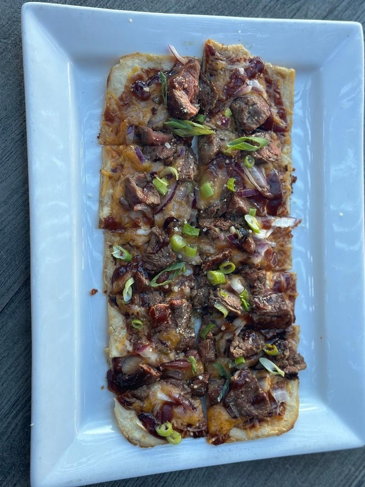 BBQ Steak Flatbread