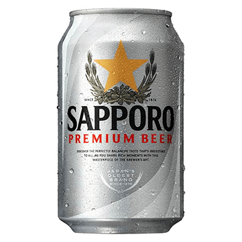 Sapporo Beer Can
