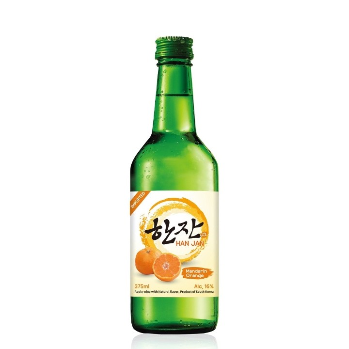 Han Jan Orange Soju 375mL