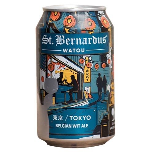 DV St. Bernardus Tokyo Wit Beer Can