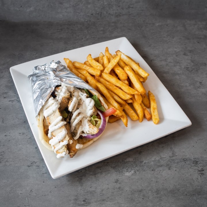 Chicken Gyro Sandwich