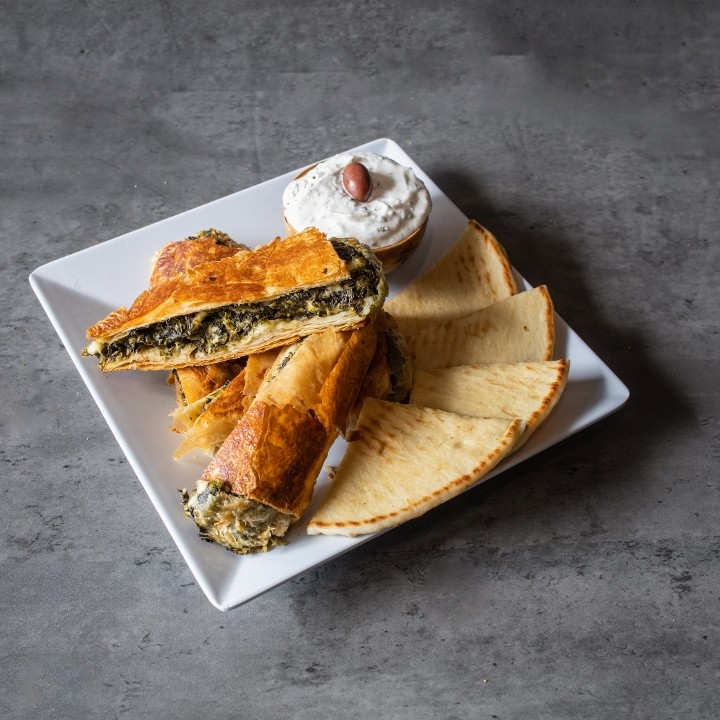 Spinach Pie Platter